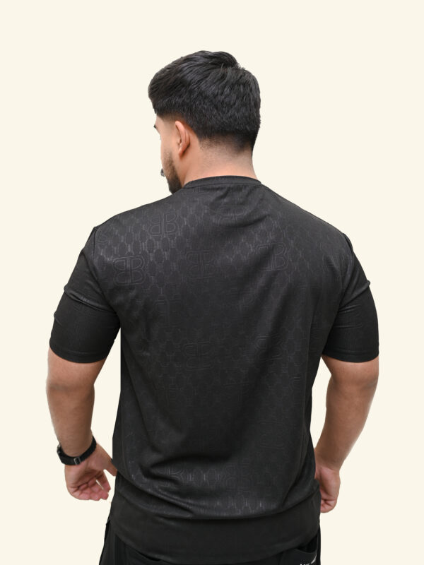 Ultra-Soft Textured Round Neck T-Shirt