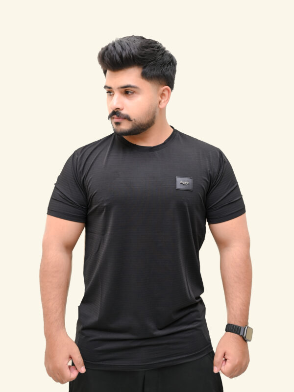 China Fabric Crew Neck Tee - Wrinkle-Free & Ultra-Soft